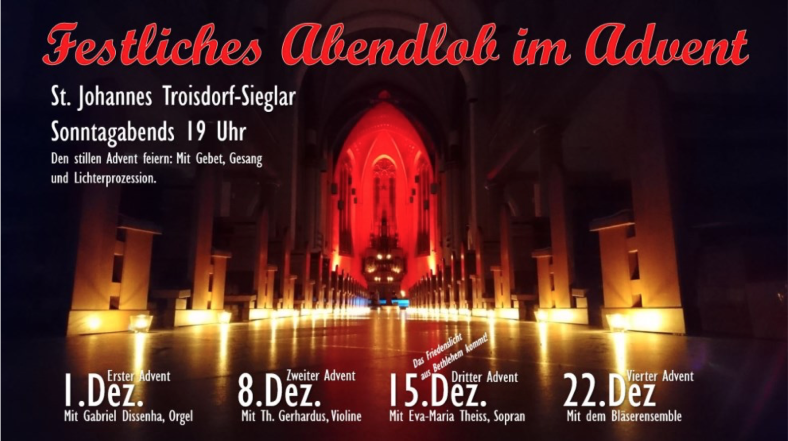 2024 Abendlob (c) Katholische Kirchengemeinden in Troisdorf