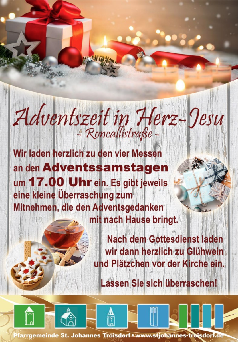 2024 Adventszeit Herz-Jesu (c) Katholische Kirchengemeinden in Troisdorf