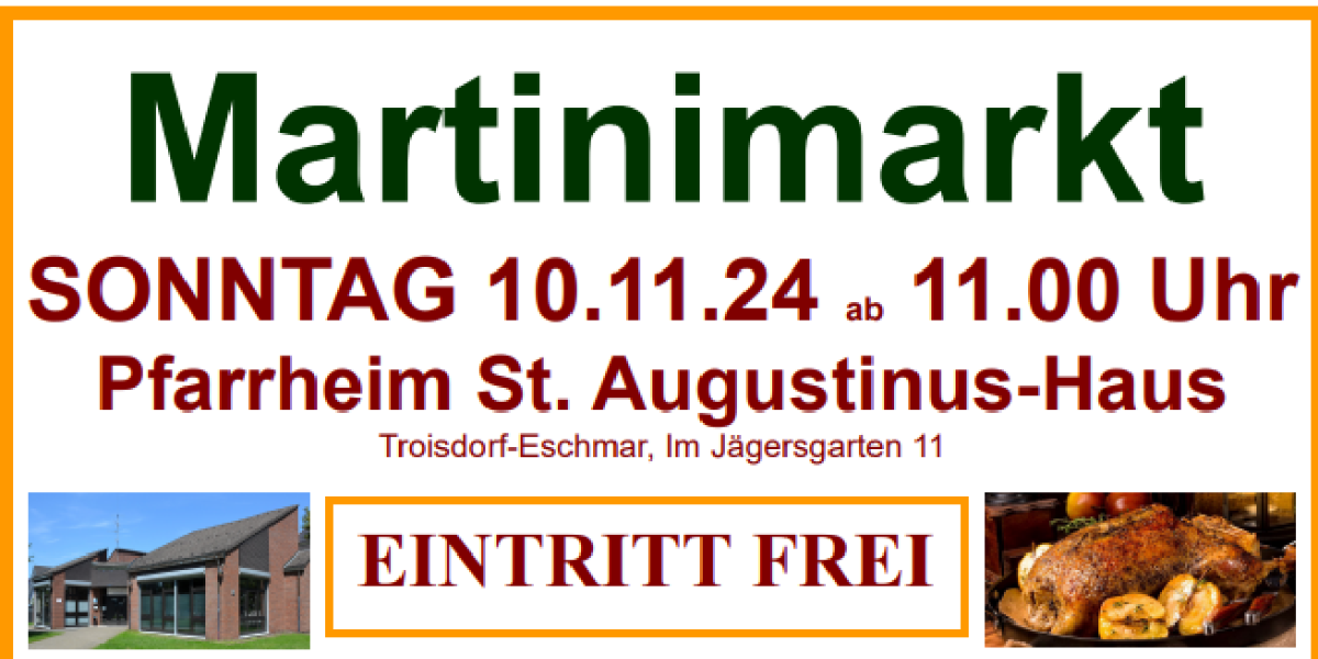 2024 Martinimarkt (c) Pfarrheim Förderverein Eschmar